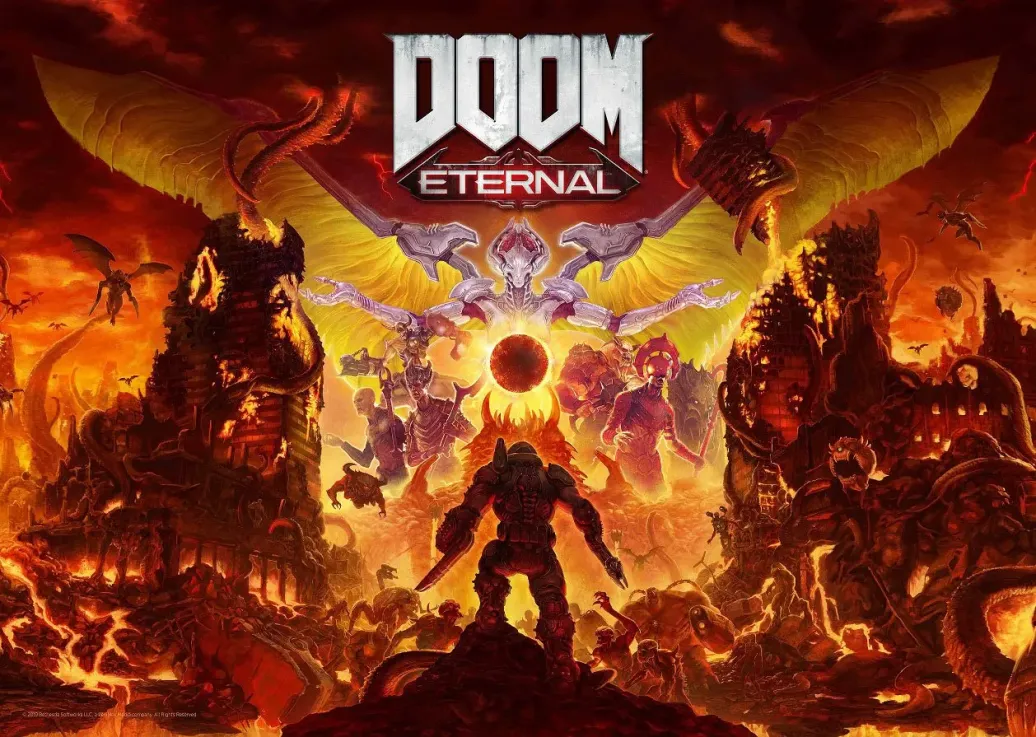 Doom Eternal Kunstdruck 42 x 30 cm