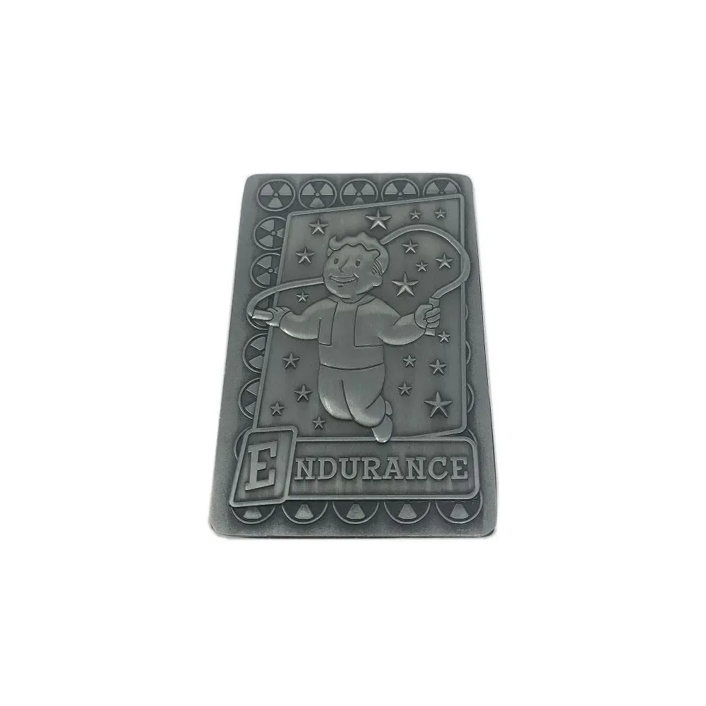 Fallout Ausdauer Perk-Karte Prop Replica