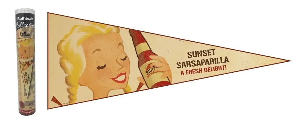 Fallout Wimpel Sunset Sarsaparilla