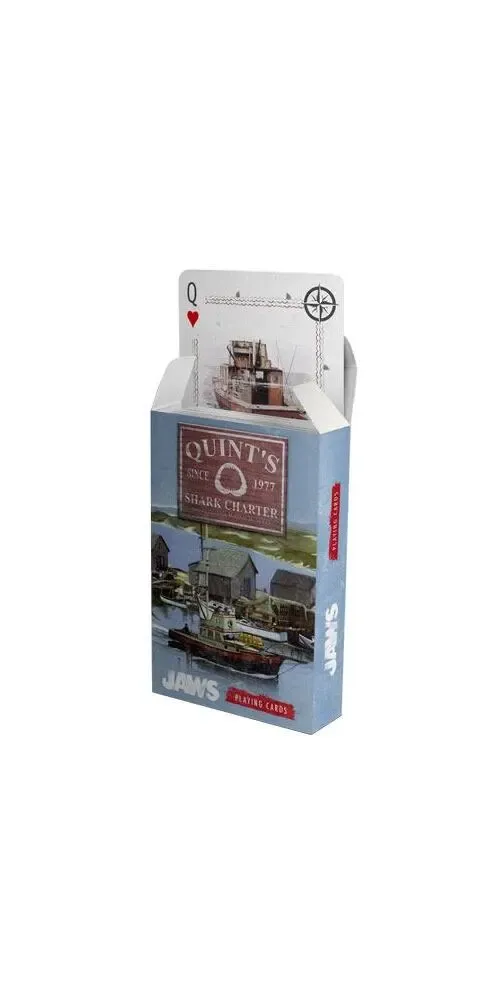 Der weiße Hai Spielkarten Quint's Shark Charters