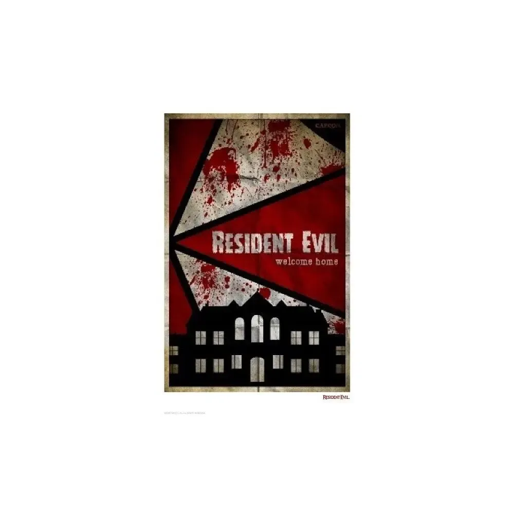 Resident Evil Kunstdruck Welcome Home 42 x 30 cm