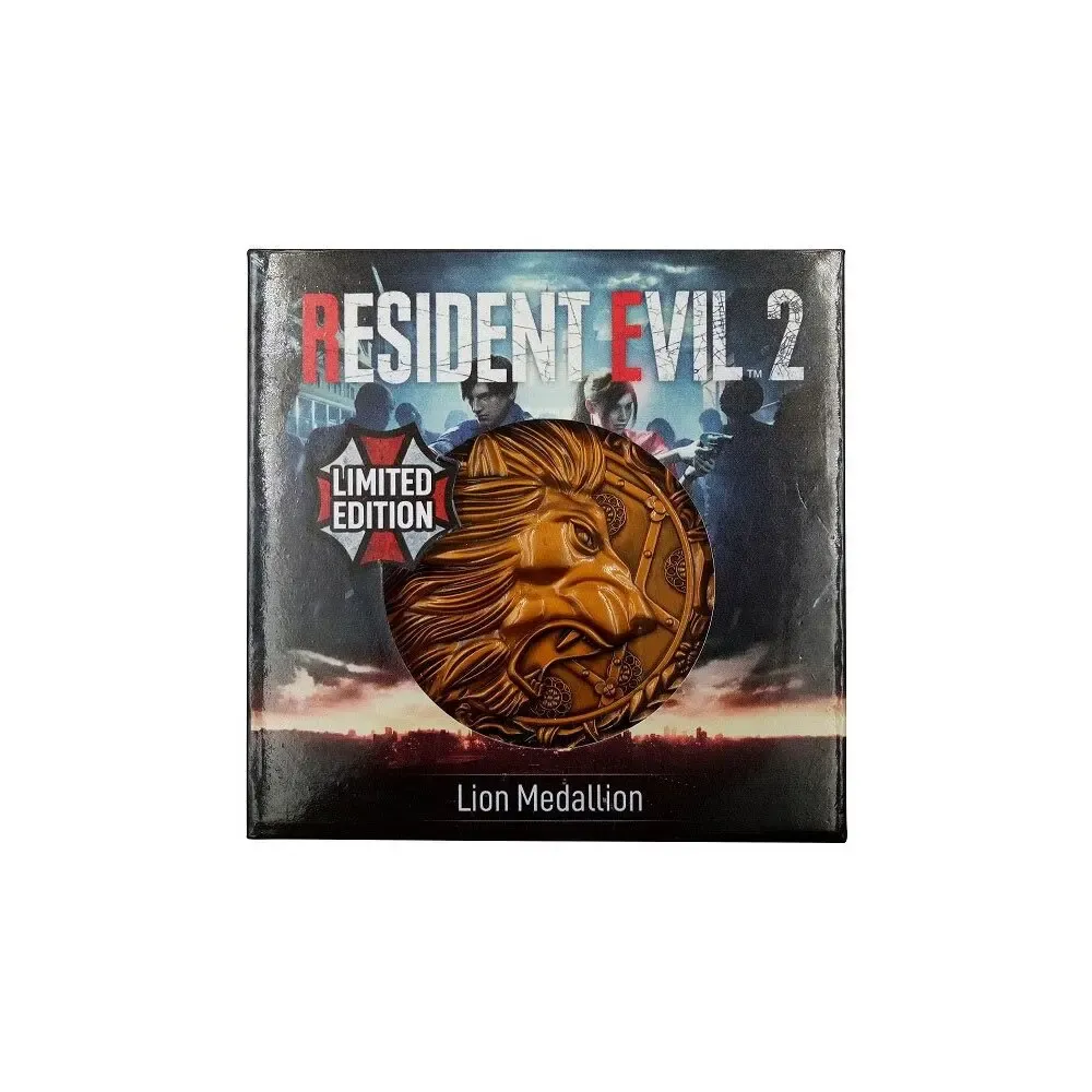 Resident Evil 2 Lion Medaillon Replik Limited Edition