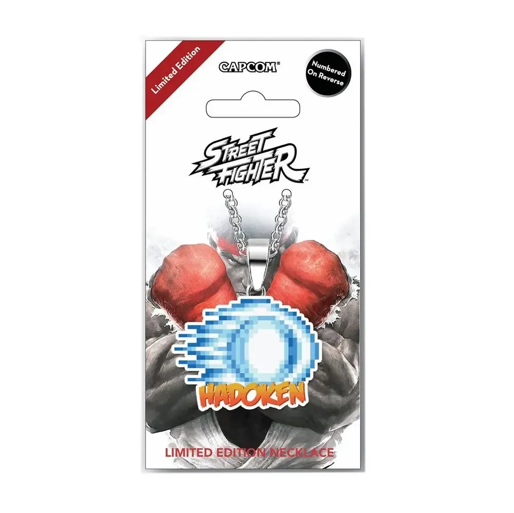 Street Fighter Halskette Hadoken
