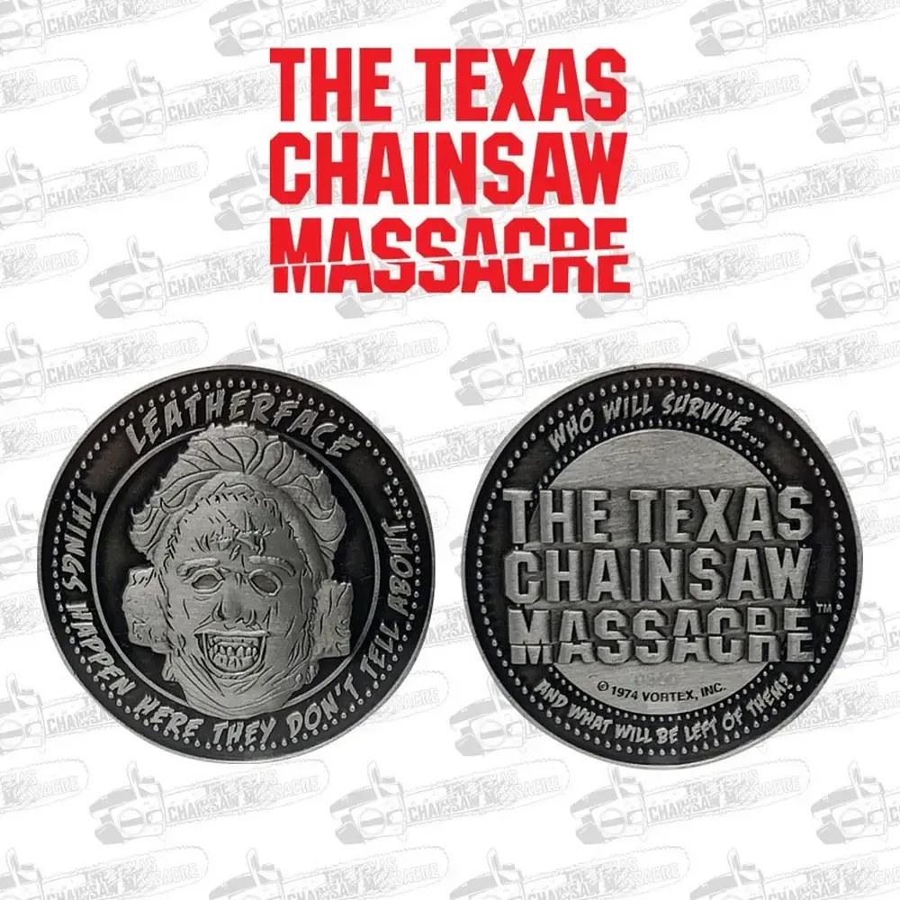 Texas Chainsaw Massacre Sammelmünze Leatherface Limited Edition