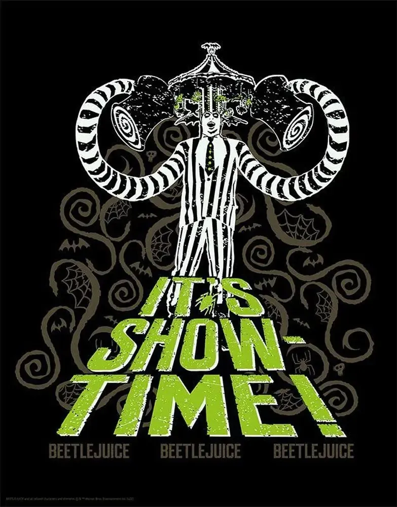 Beetlejuice Kunstdruck Limited Edition 42 x 30 cm