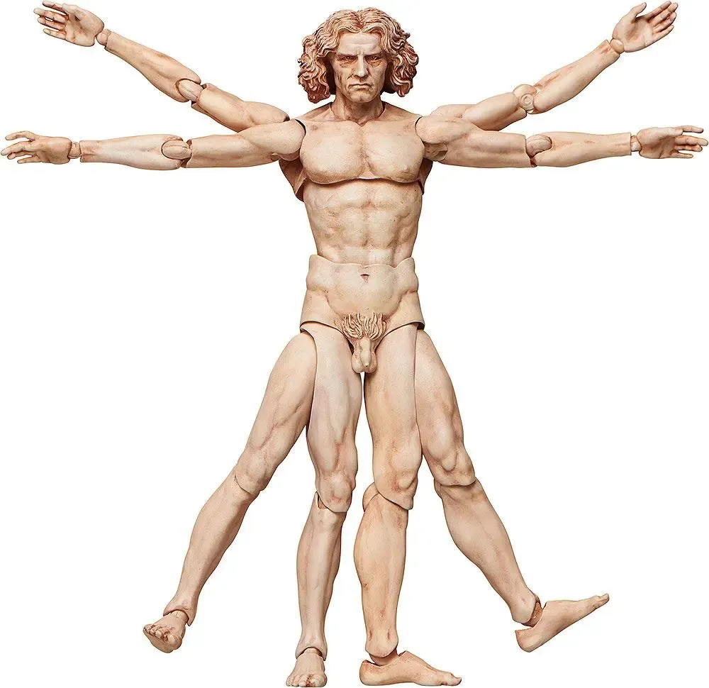 The Table Museum Figma Actionfigur Vitruvian Man 16 cm