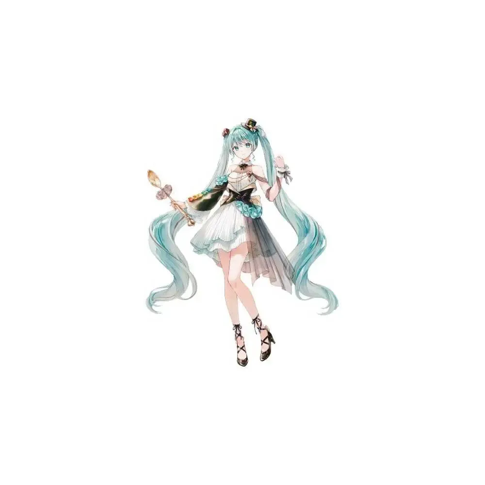 Hatsune Miku x Tirol Choco Collaboration PVC Figur Coffee Nougat Ver. 19 cm