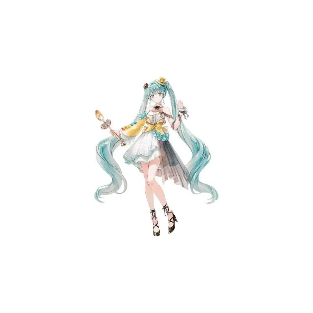 Hatsune Miku x Tirol Choco Collaboration PVC Figur Coffee Nougat Another Color Ver. 19 cm