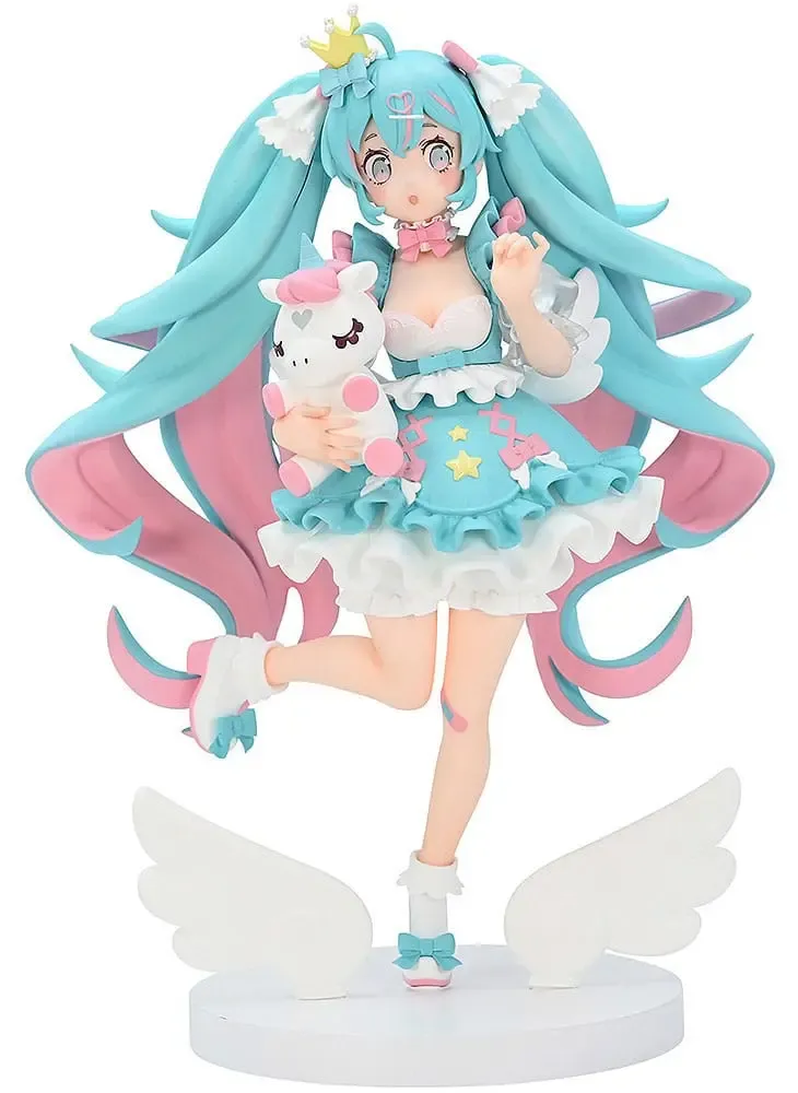 Hatsune Miku Tenitol PVC Statue Yumekawa Princess 21 cm