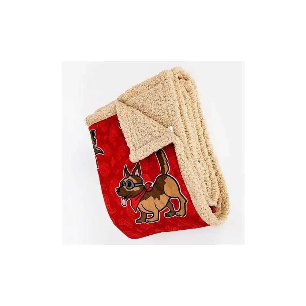 Fallout Flanell-Fleecedecke Dogmeat 137 x 178 cm