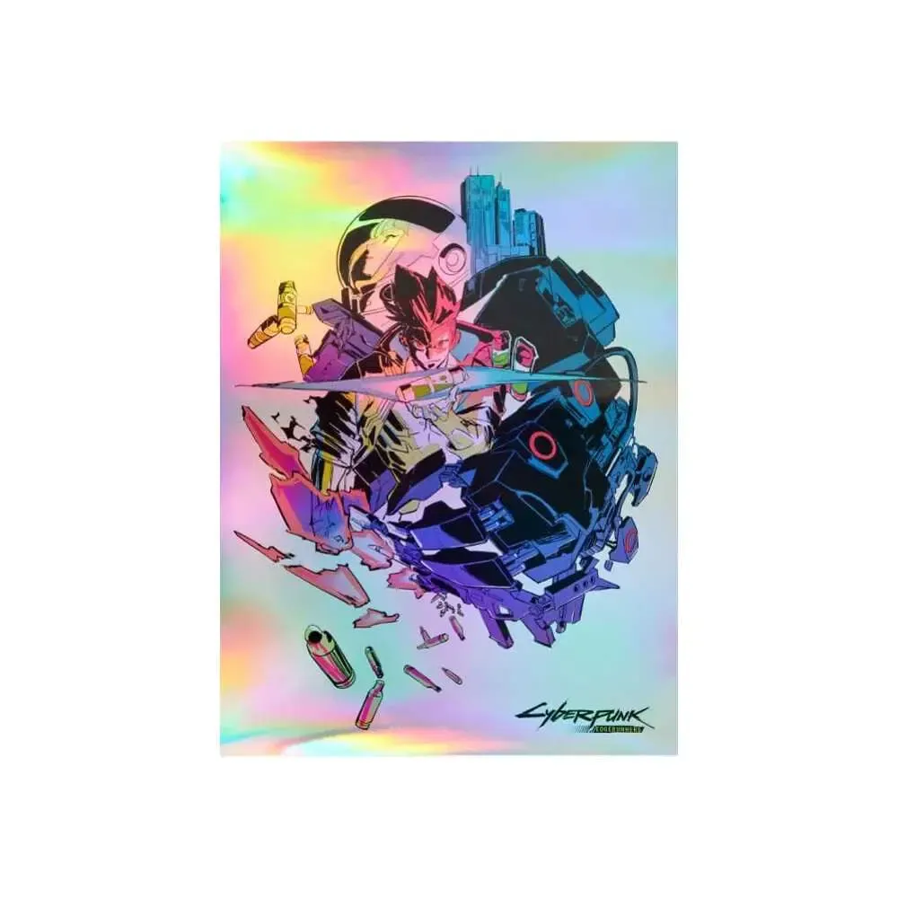 Cyberpunk Edgerunners Kunstdruck David & Lucy 30 x 40 cm - ungerahmt