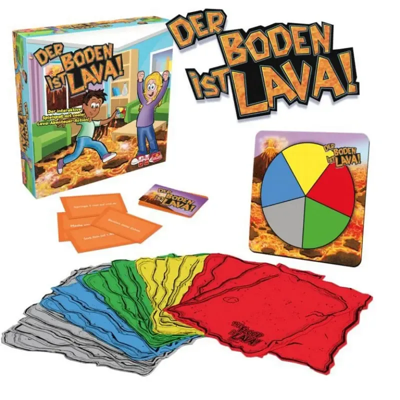 Der Boden ist Lava Spiel *Deutsche Version*