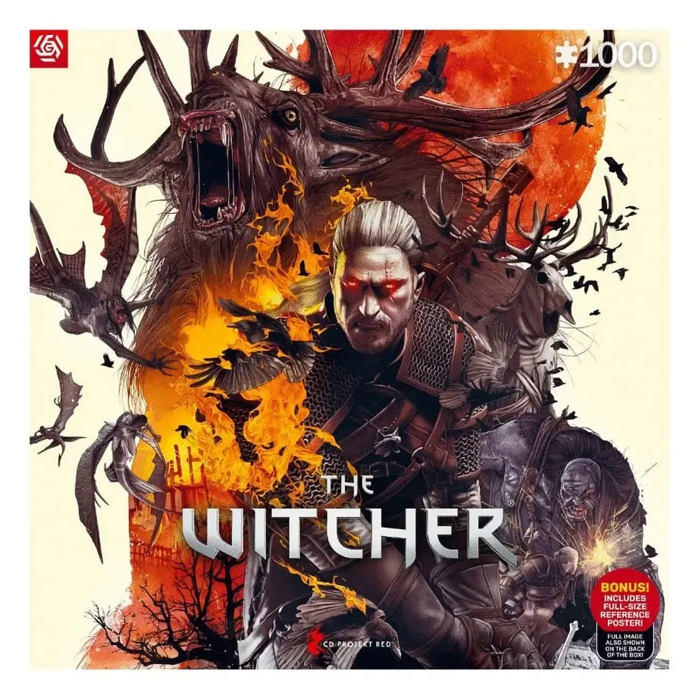The Witcher Puzzle Monsters (1000 Teile)
