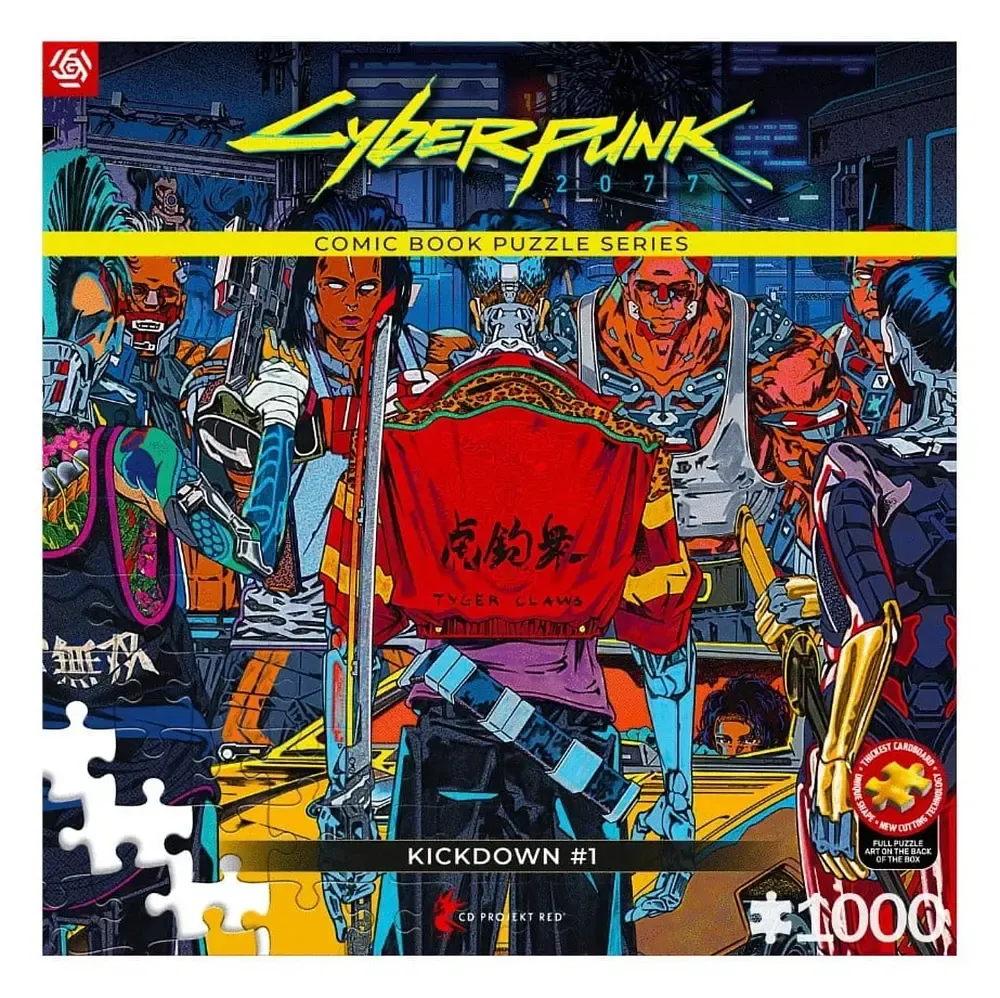 Cyberpunk 2077 Puzzle Kickdown (1000 Teile)