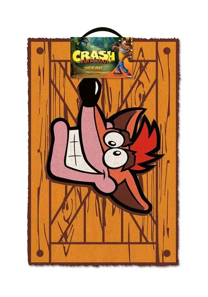 Crash Bandicoot Extra Life Crate Fußmatte 40 x 60 cm