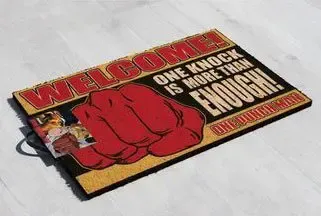 One Punch Man Fußmatte One Knock 40 x 60 cm