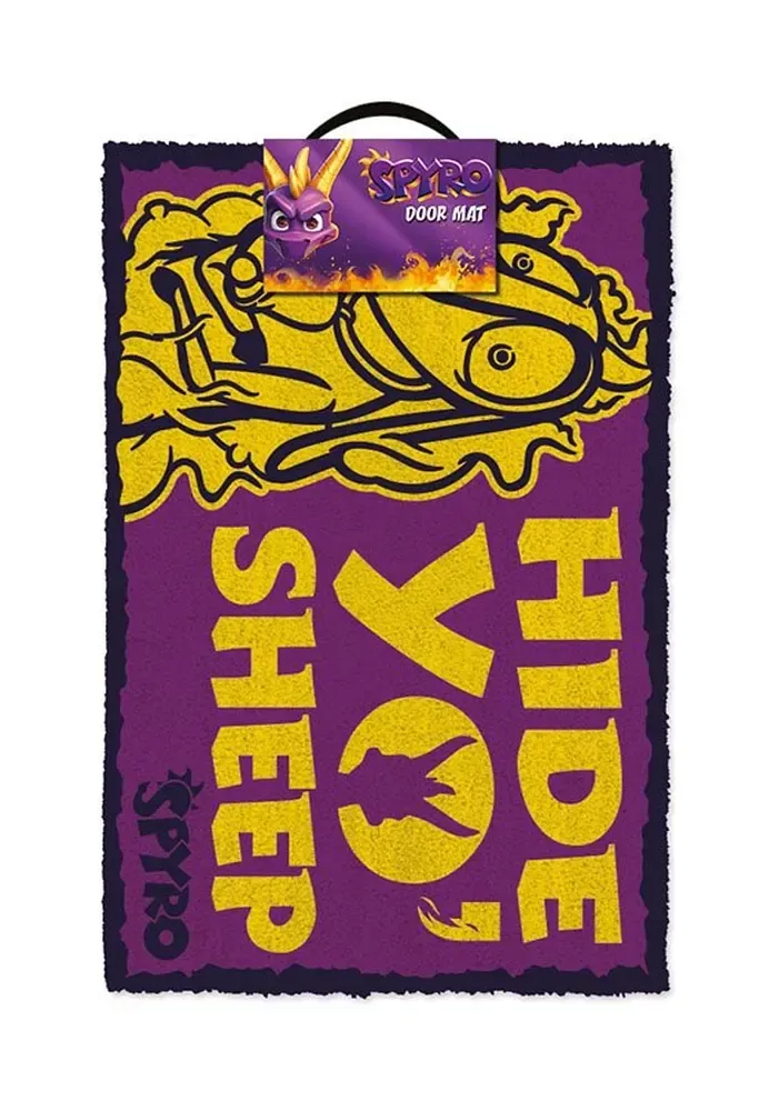Spyro the Dragon Fußmatte Hide Yo Sheep 40 x 60 cm