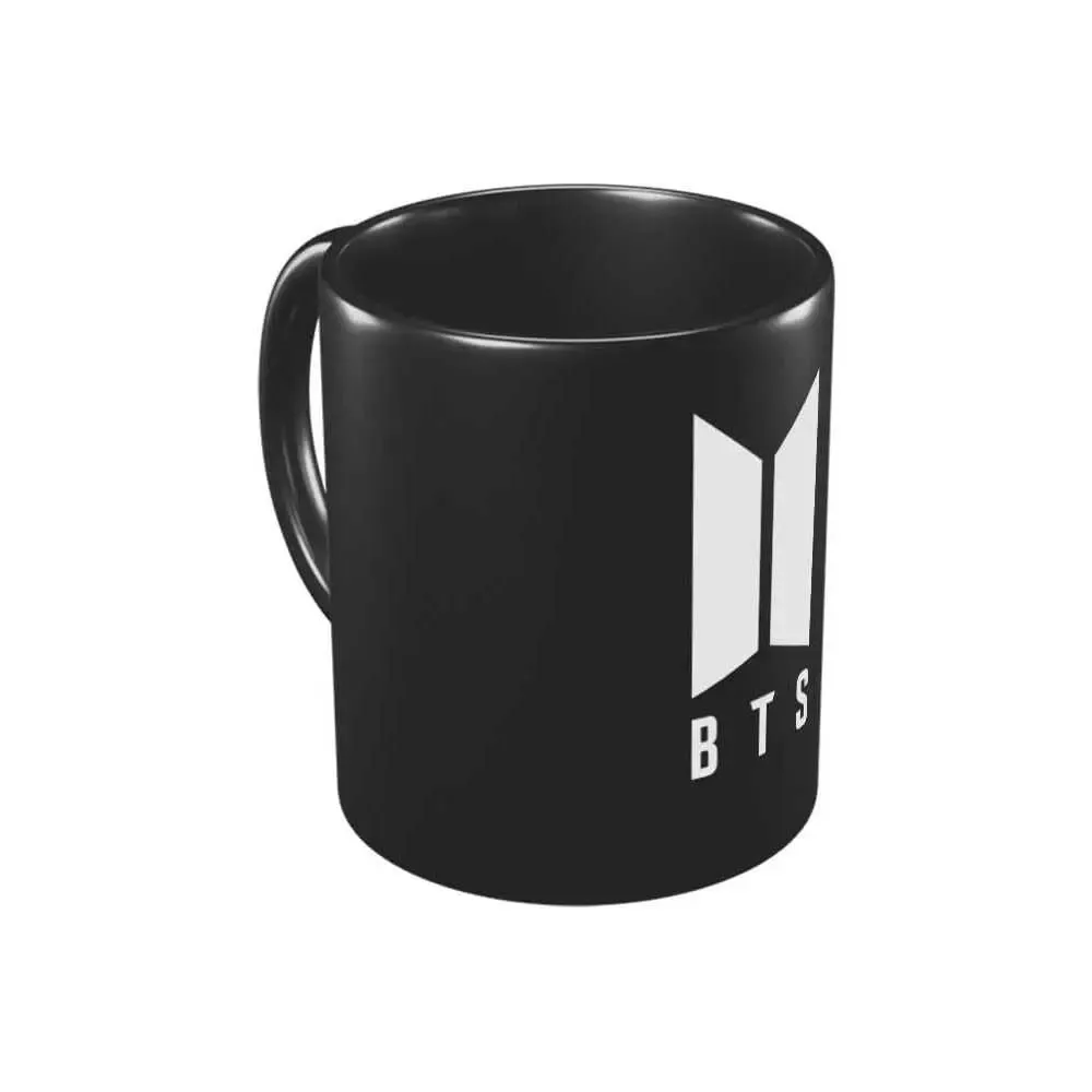 BTS Logo Weiße Tasse 350 ml 