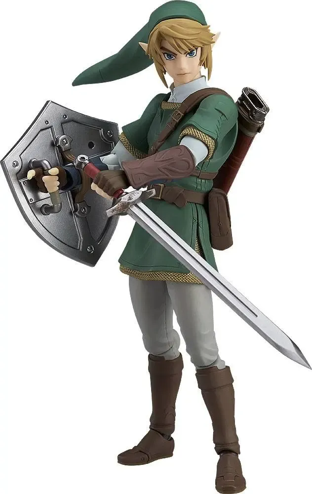 The Legend of Zelda Twilight Princess Link Figma Actionfigur 14 cm Deluxe Version