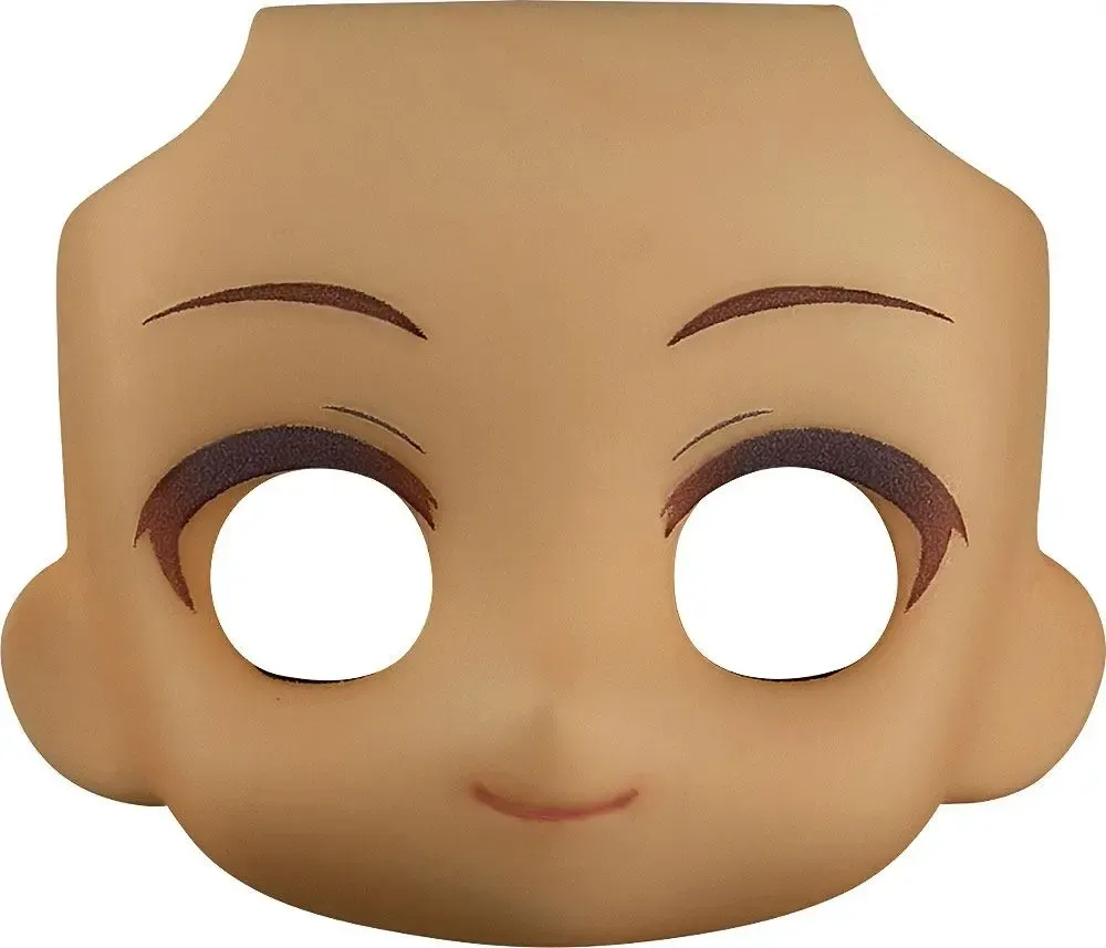 Nendoroid Doll Nendoroid More Zubehör-Set Customizable Face Plate 02 (Cinnamon) Umkarton (6)