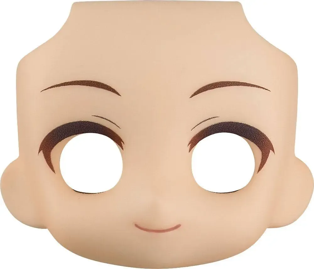 Nendoroid Doll Nendoroid More Zubehör-Set Customizable Face Plate 02 (Almond Milk) Umkarton (6)