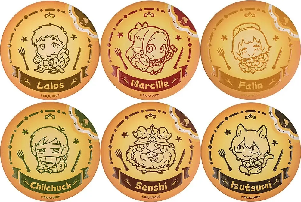 Delicious in Dungeon Ansteck-Buttons 6 cm Sortiment (6) 