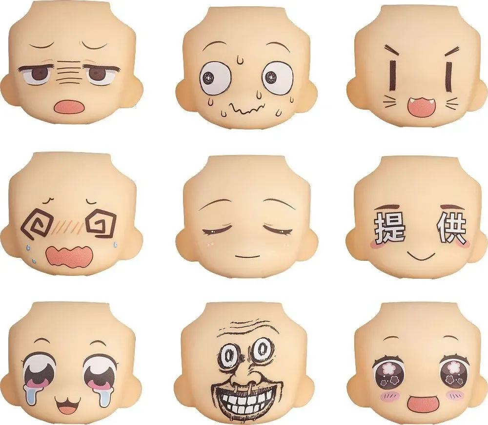 Nendoroid More Zubehör-Set für Nendoroid Actionfiguren Face Swap 02
