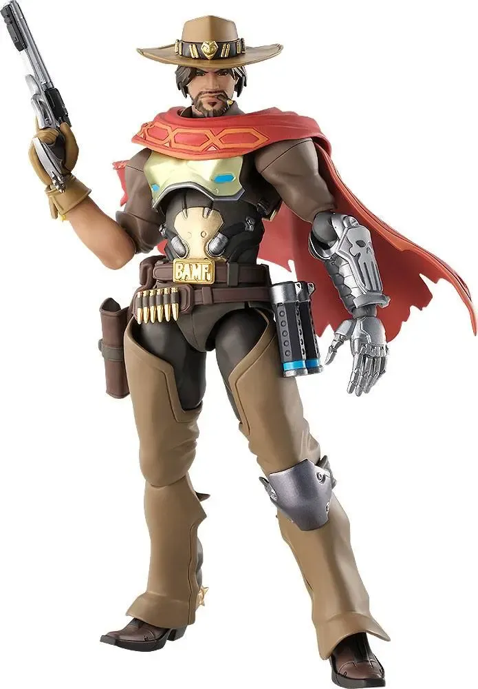Overwatch McCree Figma Actionfigur 16 cm