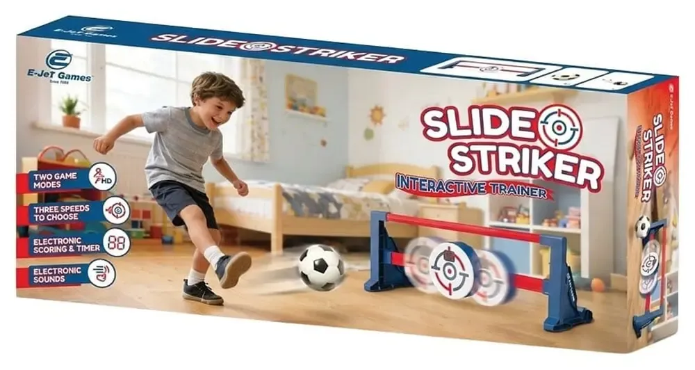 Gear2Play Fußball Spiel Roundabout Slide Striker