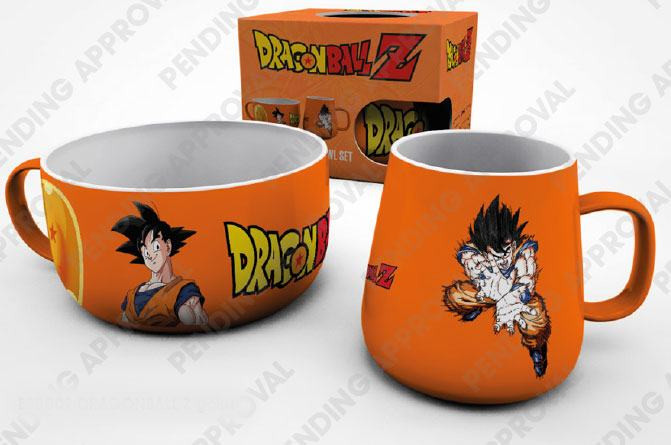 Dragonball Z Frühstücks-Set Goku