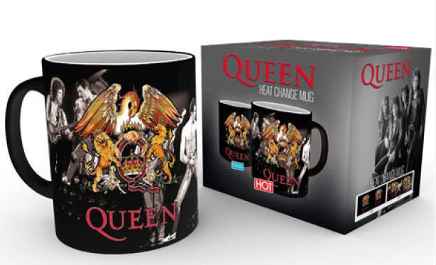 Queen Tasse mit Thermoeffekt Crest