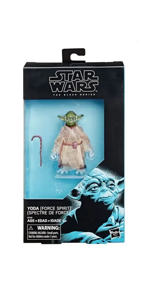 Star Wars VIII Yoda Force Spirit Black Series Actionfigur 6 cm