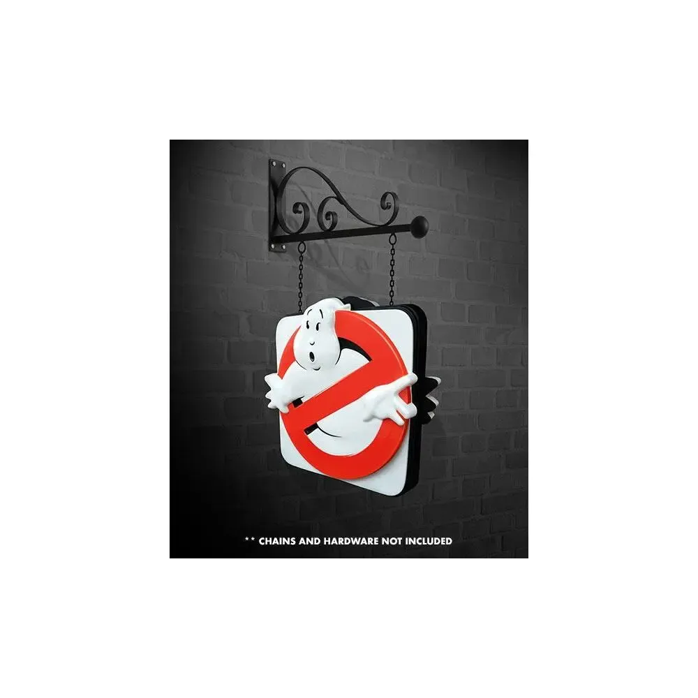 Ghostbusters Feuerwache Reklame Schild Replik 81 x 81 cm