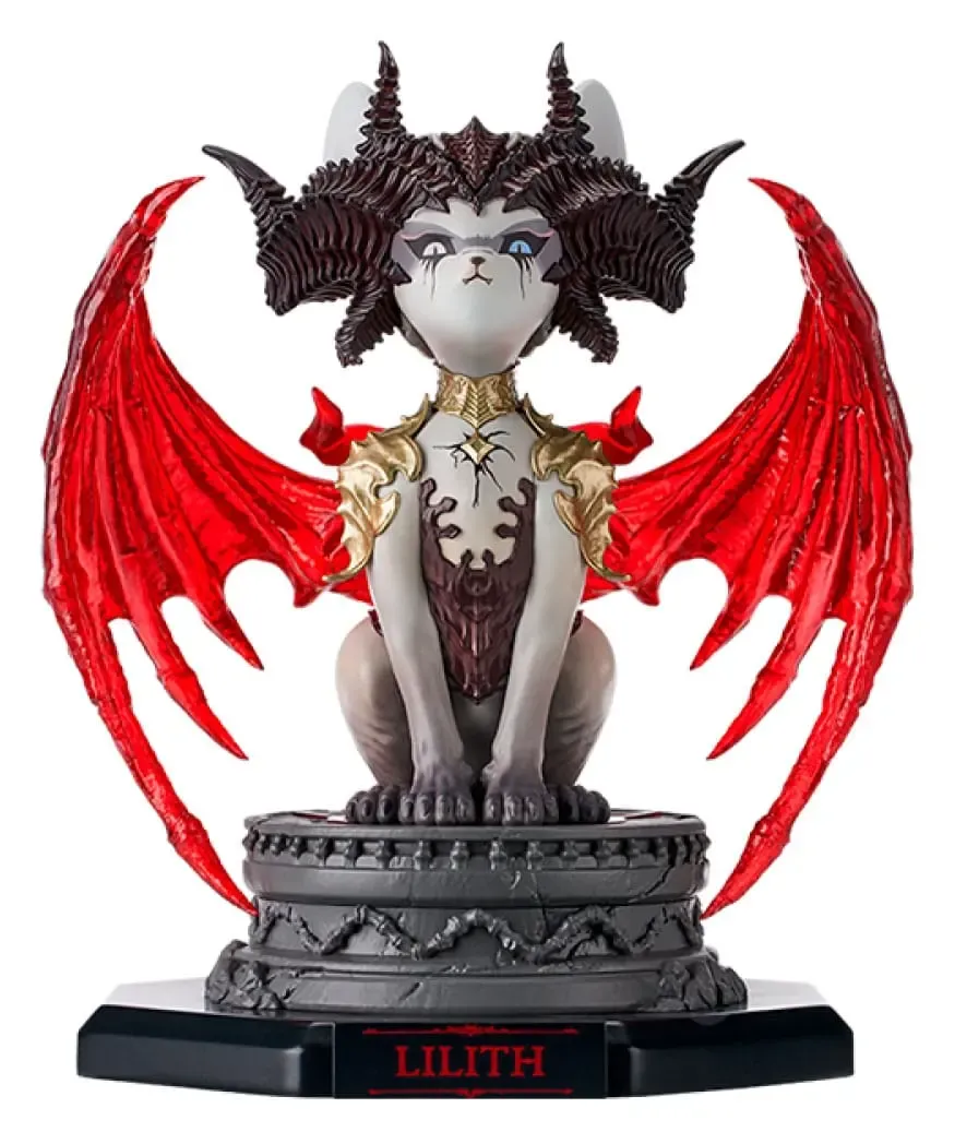 Diablo IV Statue Lilith Meow 17 cm