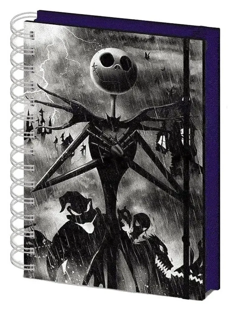 Nightmare before Christmas Notizbuch A5 Seriously Spooky