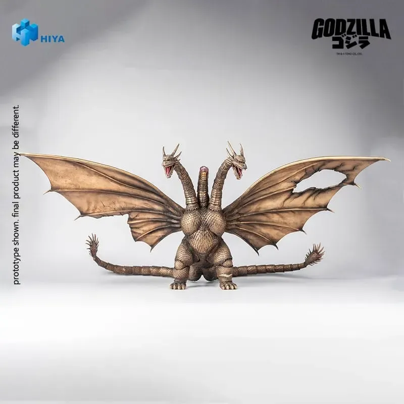 Godzilla vs. King Ghidorah (1991) Exquisite Basic Actionfigur King Ghidorah Battle Damaged Version 33 cm 