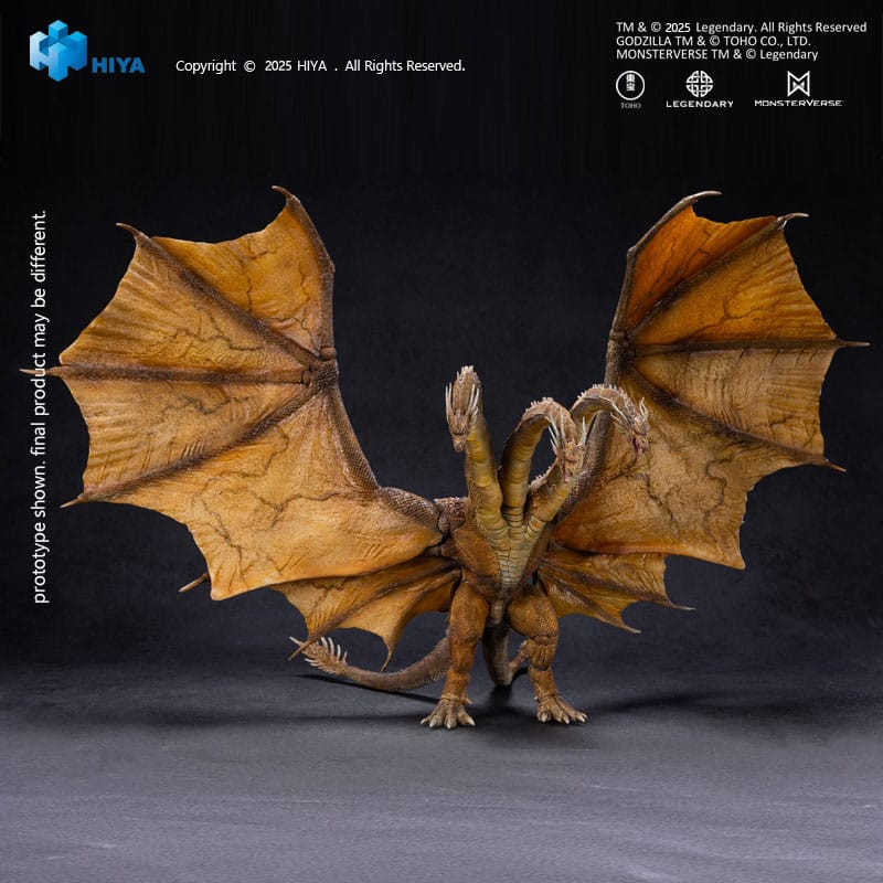 Godzilla: King of the Monsters 2019 Exquisite Basic Actionfigur King Ghidorah 2.0 25 cm