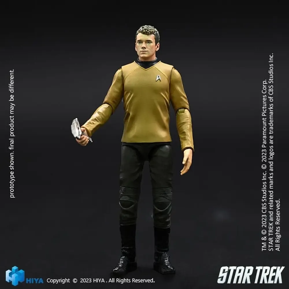 Star Trek Exquisite Mini Actionfigur 1/18 Star Trek 2009 Chekov 10 cm