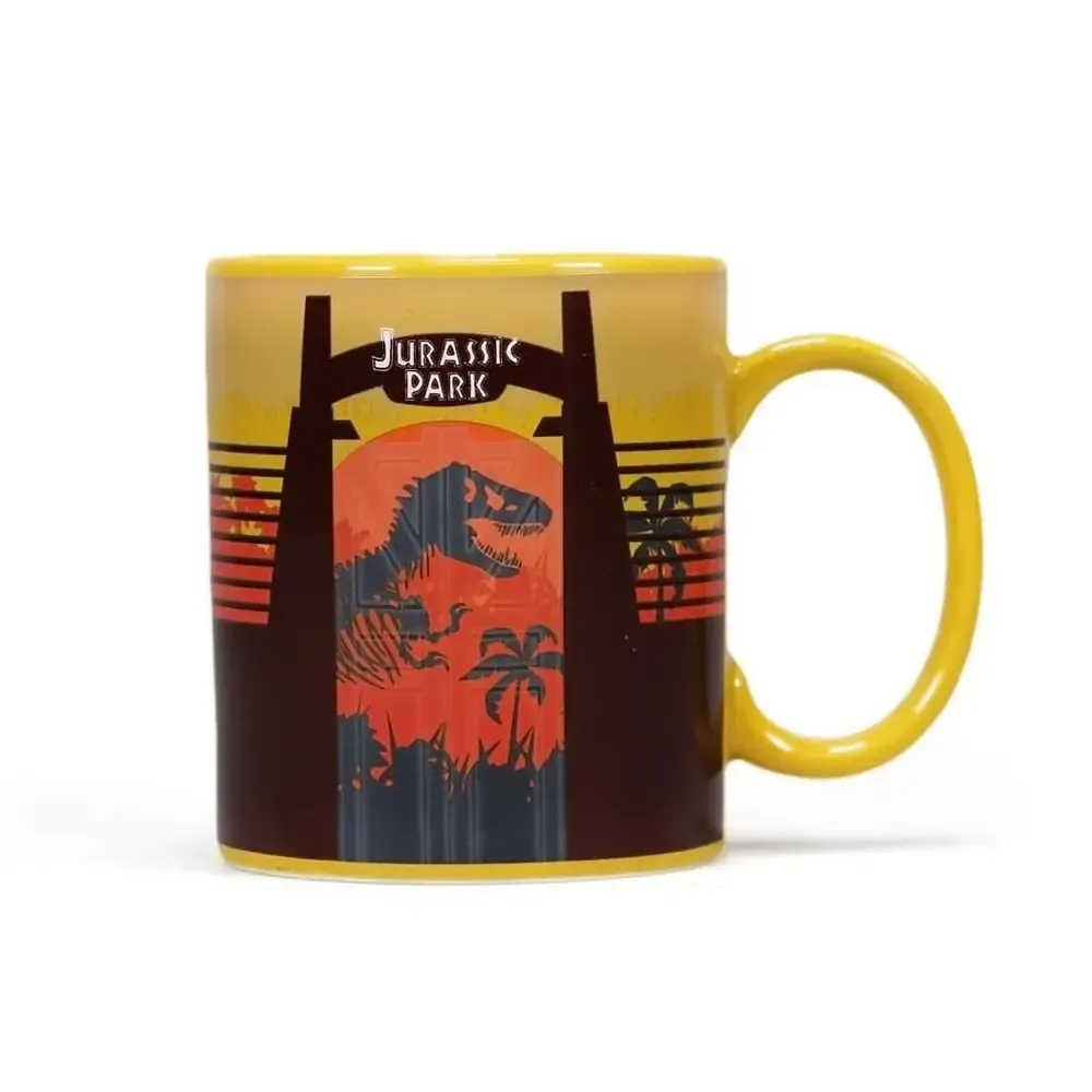 Jurassic Park Tasse mit Thermoeffekt Gates