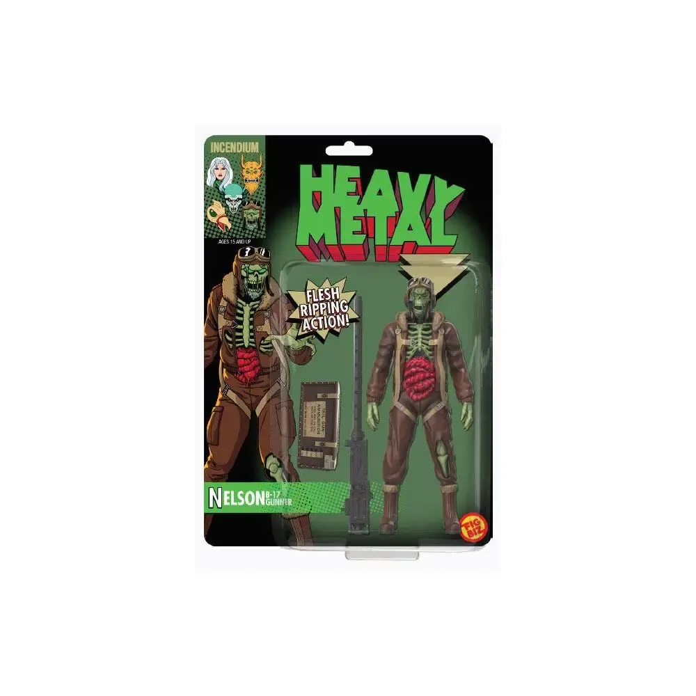 Heavy Metal Nelson B-17 Bomber FigBiz Actionfigur 13 cm