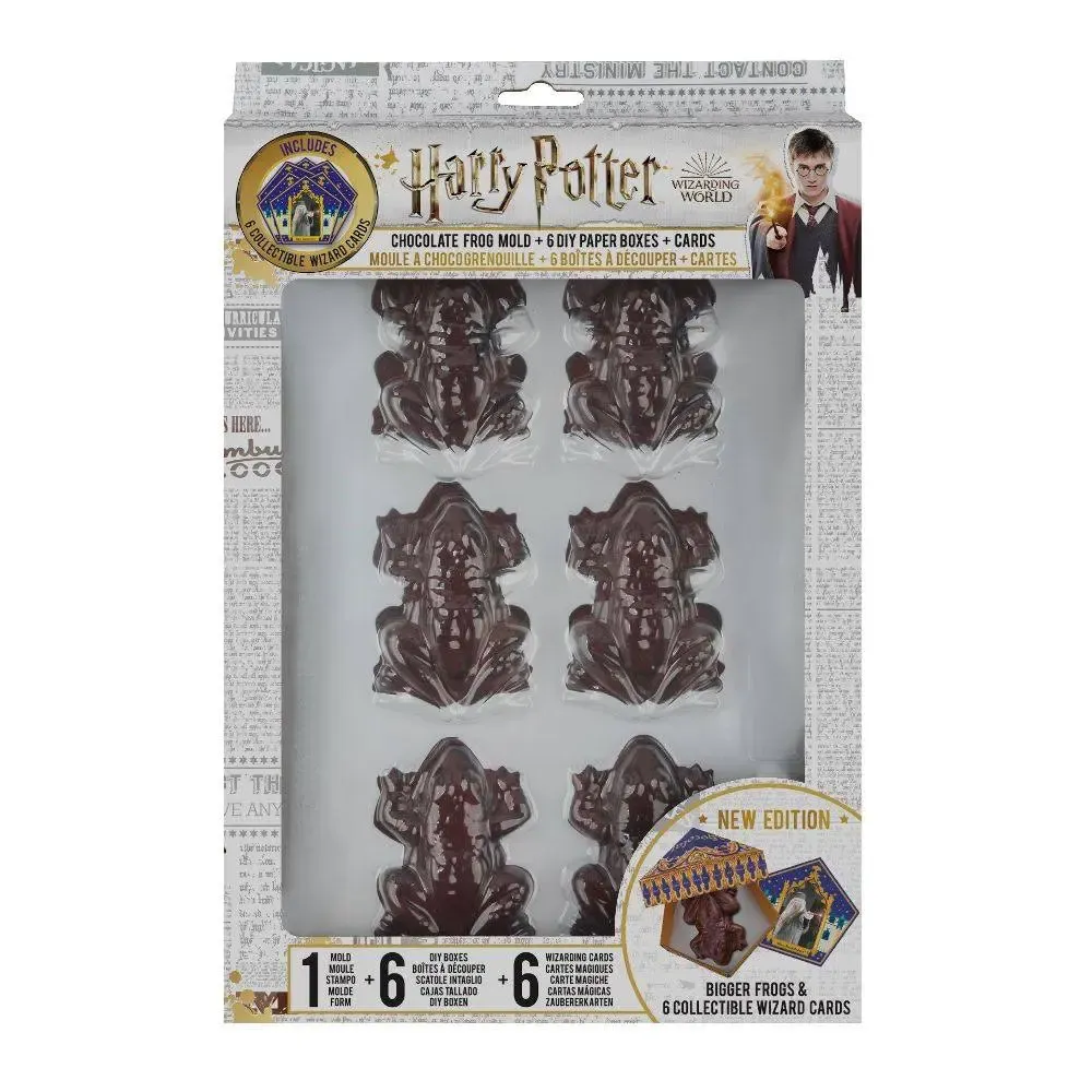 Harry Potter Schoko-Frosch Pralinen-Form New Edition