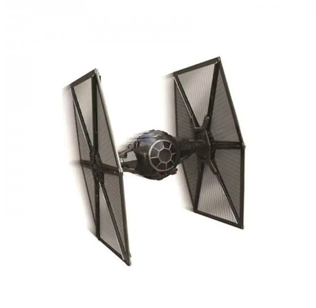 Star Wars VII First Order TIE Fighter Starship Elite Edition 1/18 Diecast Modell 15 cm