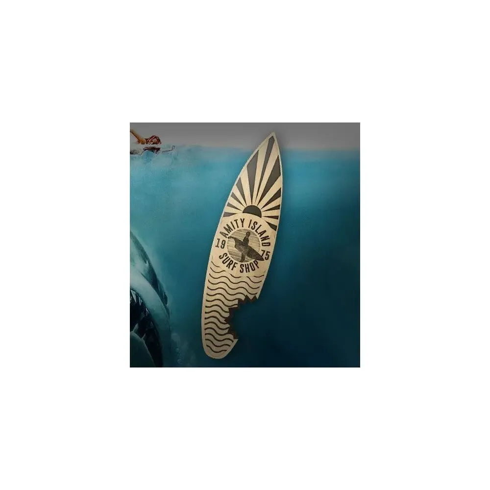 Der weiße Hai Amity Island Surf Shop Flaschenöffner