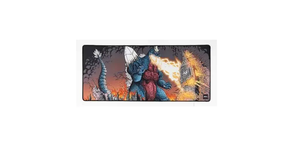 Godzilla Oversized Mousepad Fire