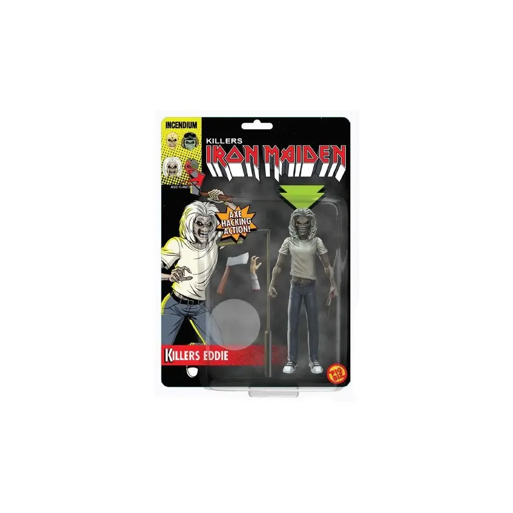 Iron Maiden Killers Eddie FigBiz Actionfigur 13 cm