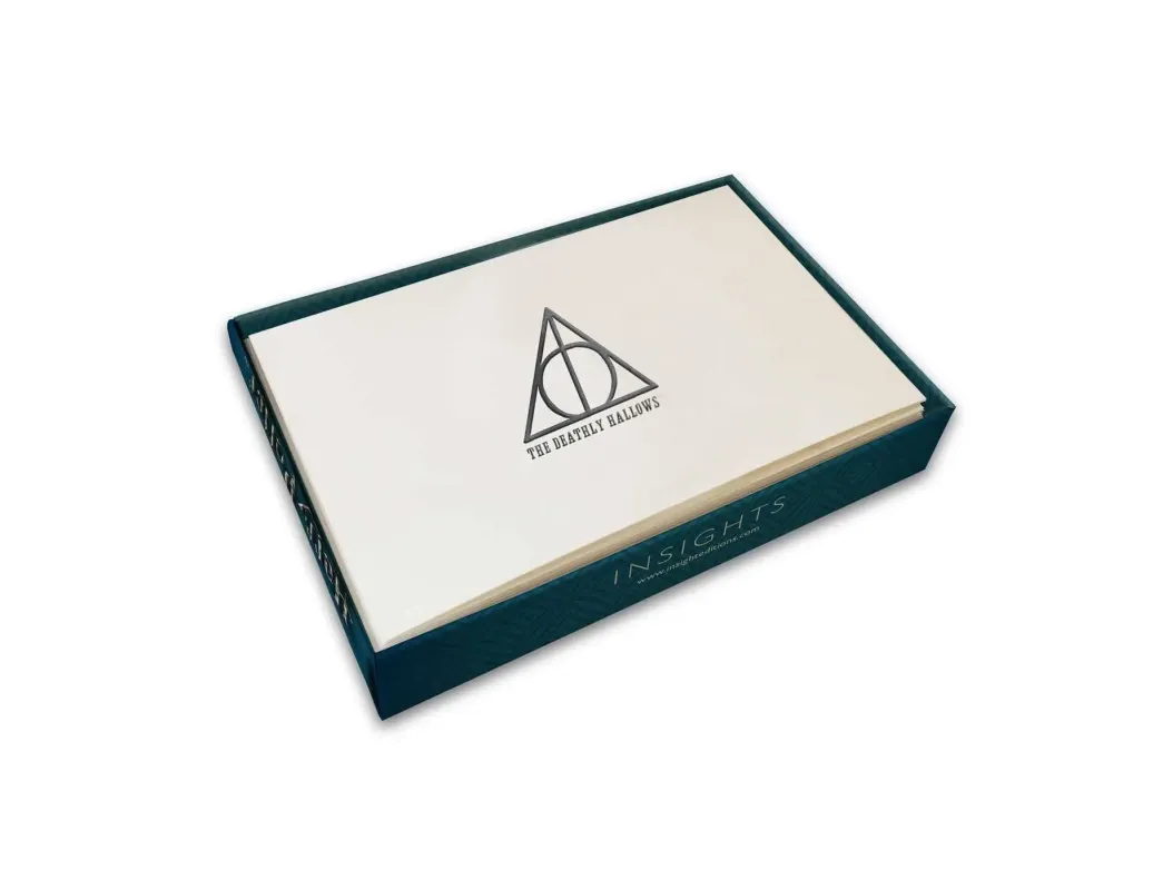 Harry Potter Grußkarten 10er-Pack Deathly Hallows 89 x 56 mm