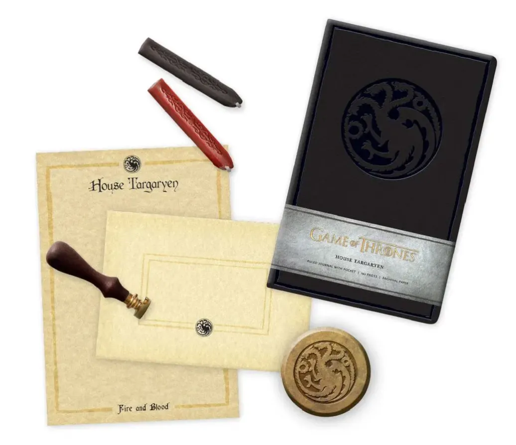 Game of Thrones Deluxe Schreibwaren-Set House Targaryen
