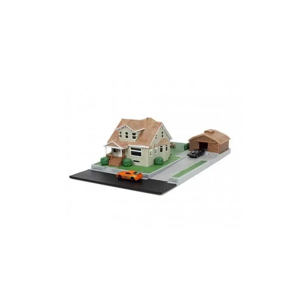 Fast & Furious Nano Metalfigs Nano Scene Diorama Dom's House
