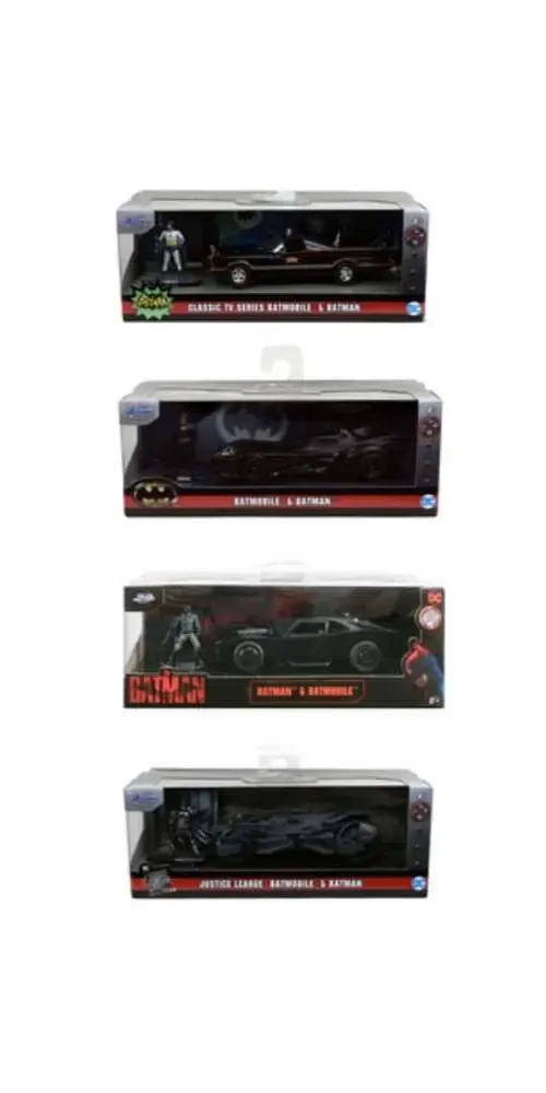 DC Comics Diecast Modelle 1/32 Batman Batmobile Sortiment (6)