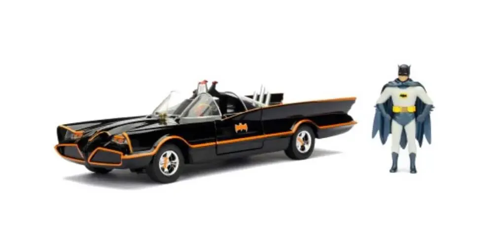 DC Comics Diecast Modell 1/24 Batman 1966 Classic Batmobile